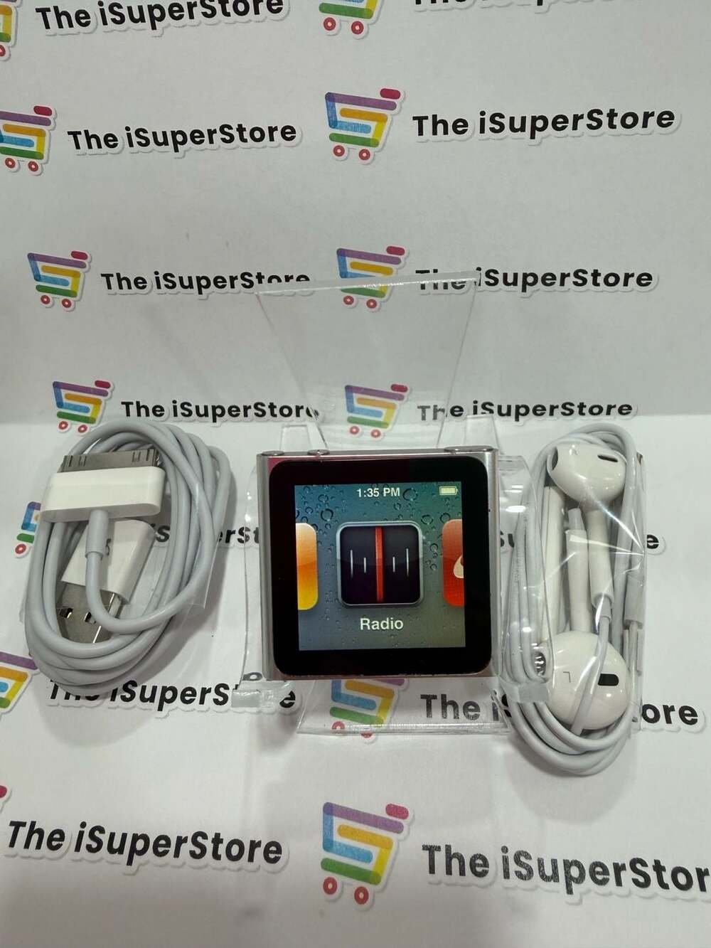 Apple iPod Nano 6th Generation 16GB Silver MP3 Player 1 YR Warranty